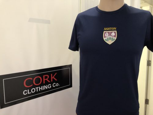 ashton school PE shirt