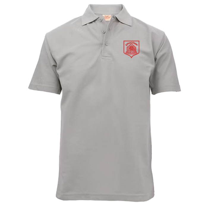 Gaelscoil Uí Riada School Polo Shirt Grey
